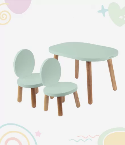 Mesita y sillas Lolo - Valeria Juan Kids